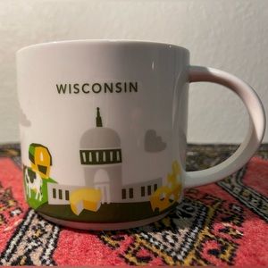 Starbucks Wisconsin "You are Here" Series Ceramic Mug